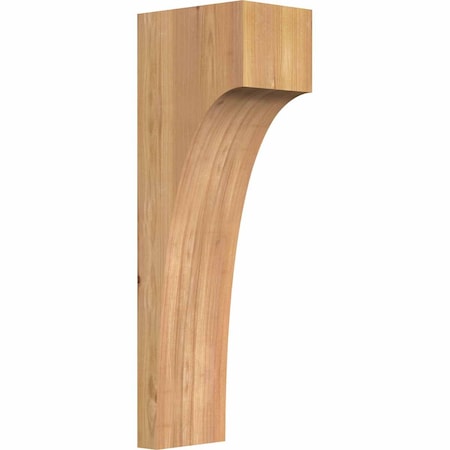Ekena Millwork Huntington Smooth Corbel, Western Red Cedar, 5 1/2"W x 8"D x 24"H COR06X08X24HUN00SWR
